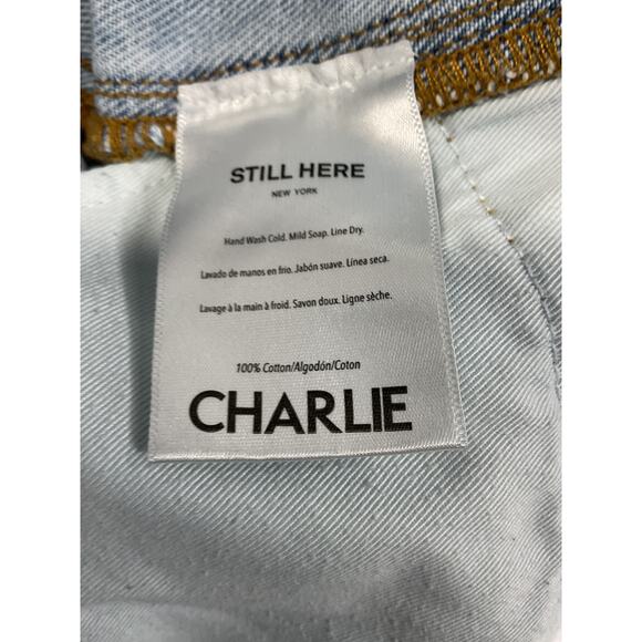 Still Here 'Charlie' Blue Denim Jean Size 26 - Picture 5 of 5